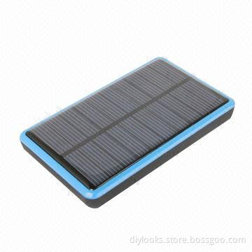 5,000mAh Mobile Phone Emergency Power Station with Solar Charger